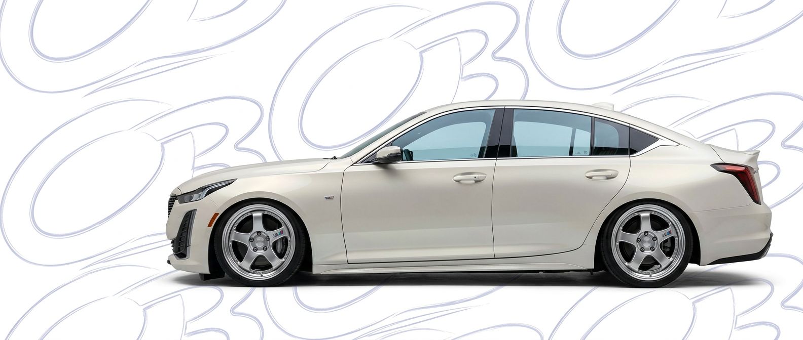 Top-tier 2024 Cadillac CT5 2024 featuring a high-gloss finish and carbon fiber weave.