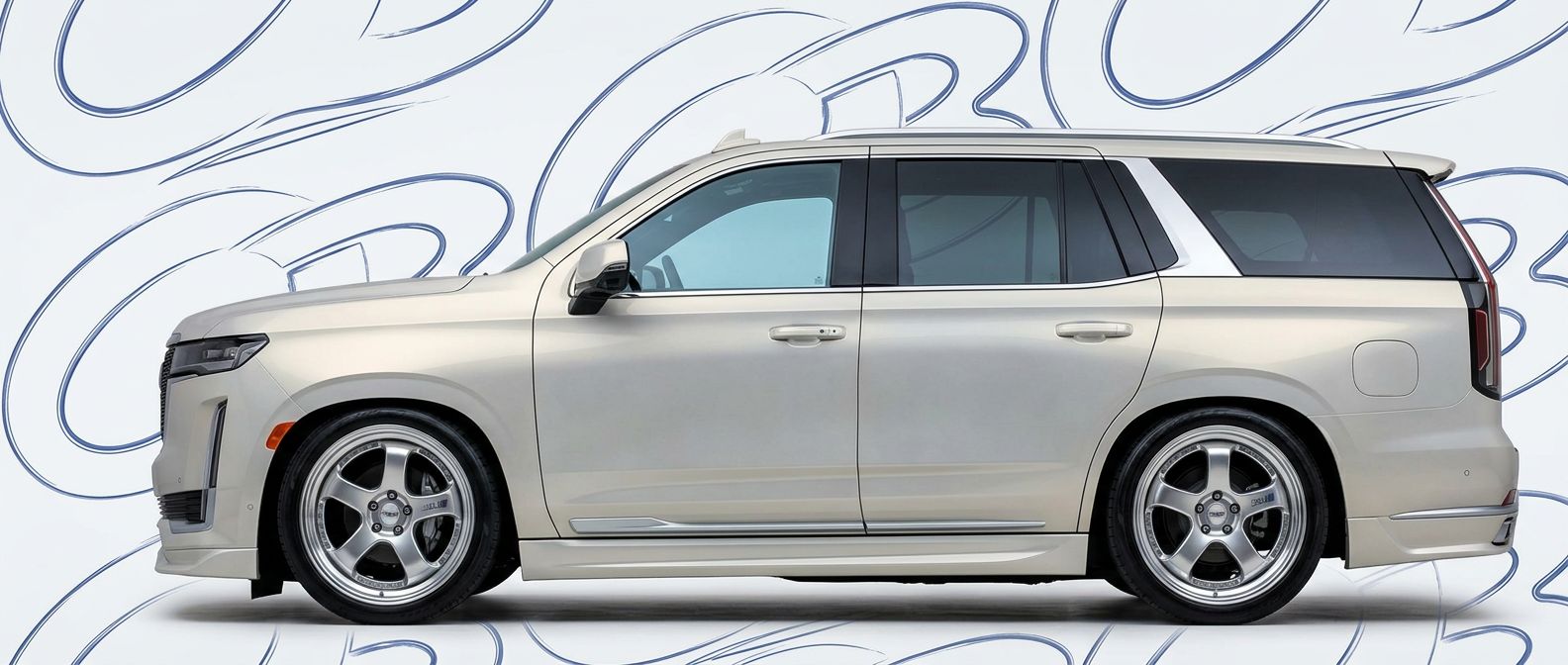 Sleek  Cadillac Escalade Escalade - Precision-engineered parts for a perfect fitment.