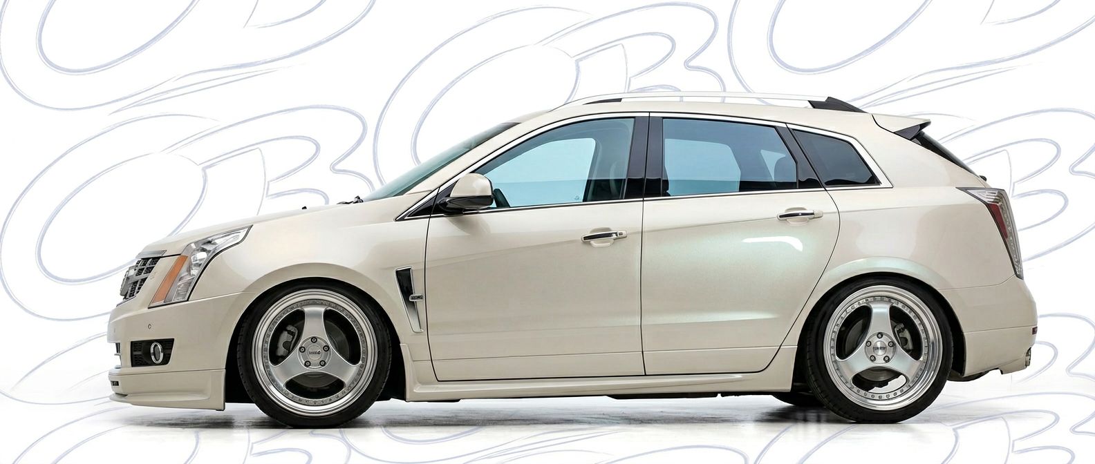 Detailed view of  Cadillac SRX SRX featuring lightweight, durable construction.