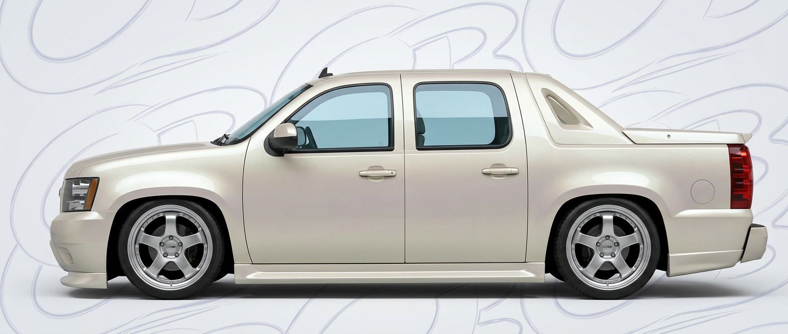 Chevrolet Avalanche 2007 - Bodykits, Bumpers, Fenders and more... Top-tier 2007 Chevrolet Avalanche 2007 featuring a high-gloss finish and carbon fiber weave.