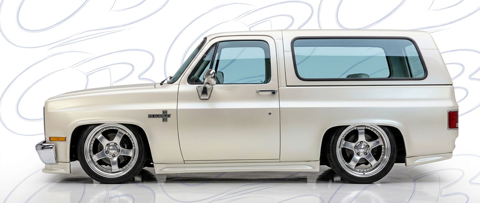 Front-angle view of 1983 Chevrolet Blazer 1983 - Durable and stylish exterior enhancement.