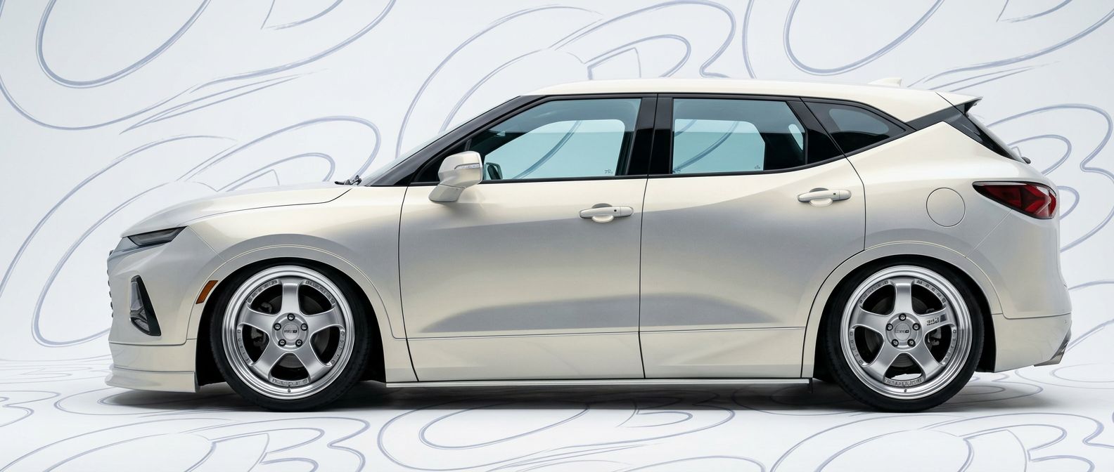 Detailed view of 2021 Chevrolet Blazer 2021 featuring lightweight, durable construction.