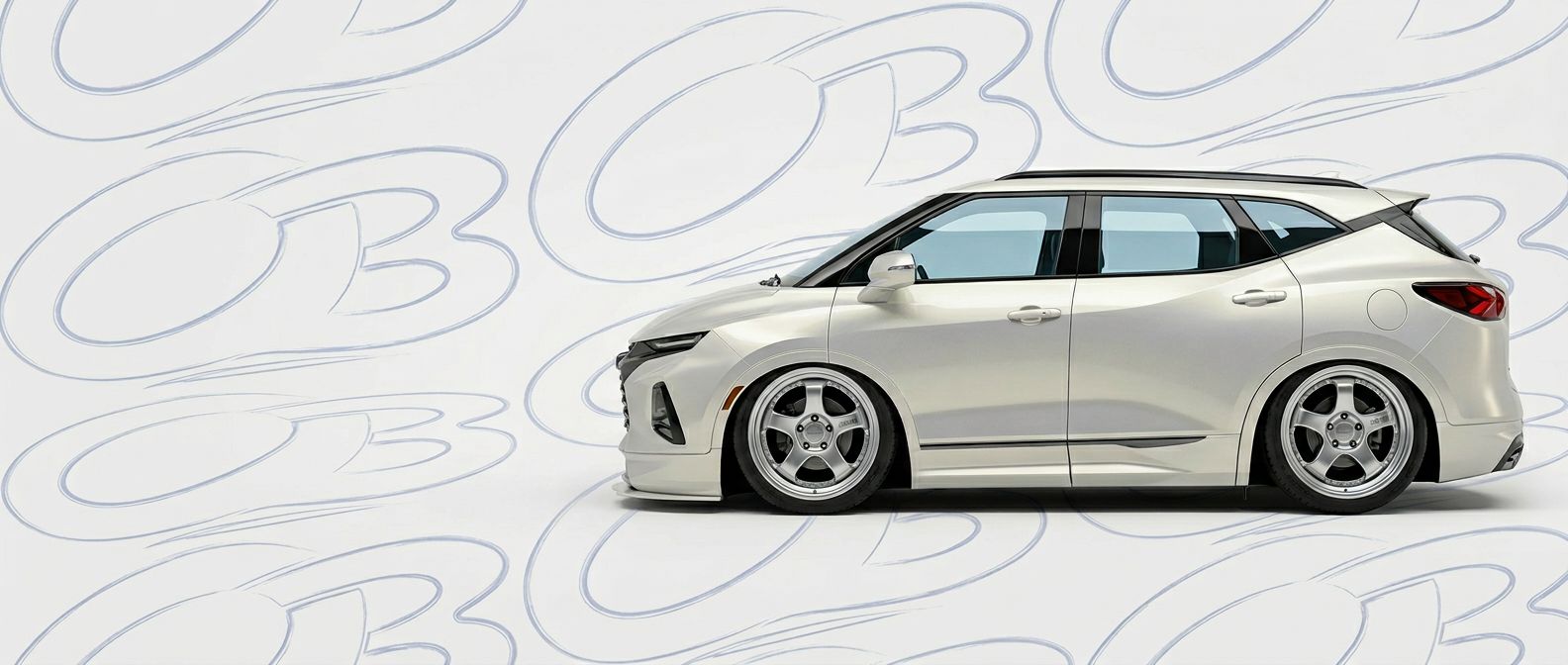 High-quality  Chevrolet Blazer Blazer exterior shot with professional studio lighting.