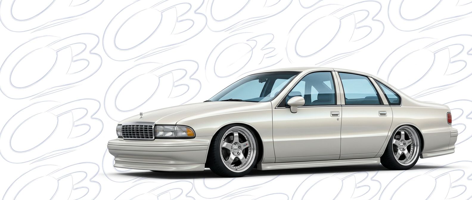 Top-tier 1994 Chevrolet Caprice 1994 featuring a high-gloss finish and carbon fiber weave.
