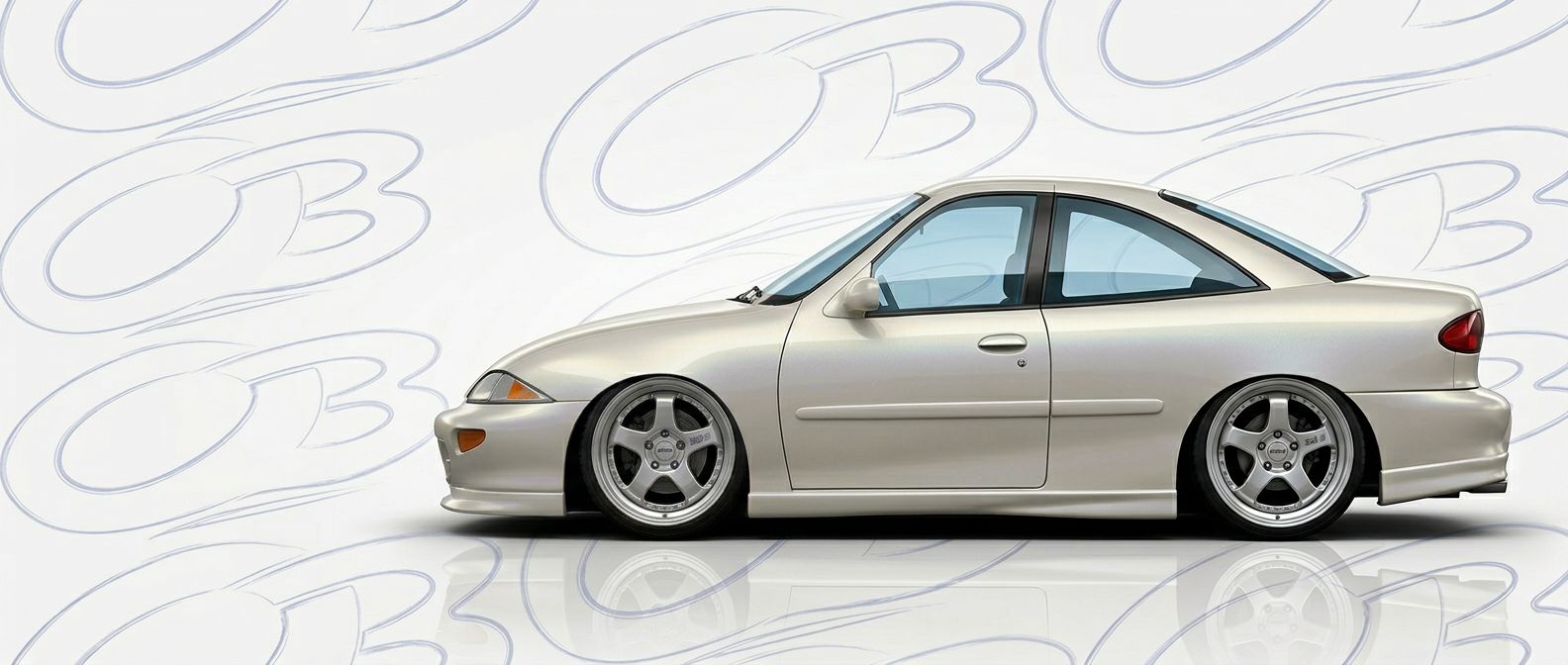 Professional automotive photography of a 1997 Chevrolet Cavalier with high-fidelity 1997.