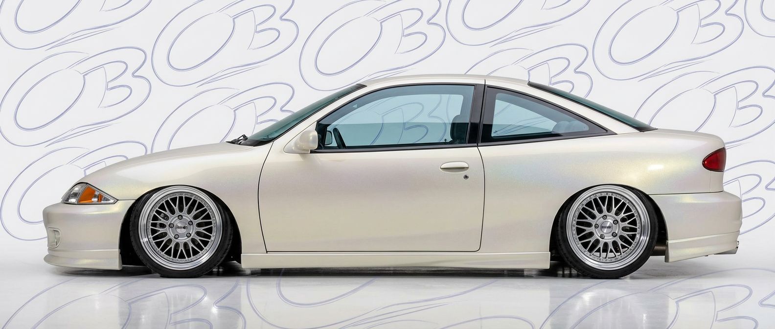 Front-angle view of 2002 Chevrolet Cavalier 2002 - Durable and stylish exterior enhancement.