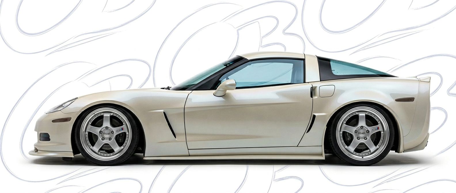 Aerodynamic 2005 Chevrolet Corvette 2005 - Sleek design for enhanced vehicle styling.