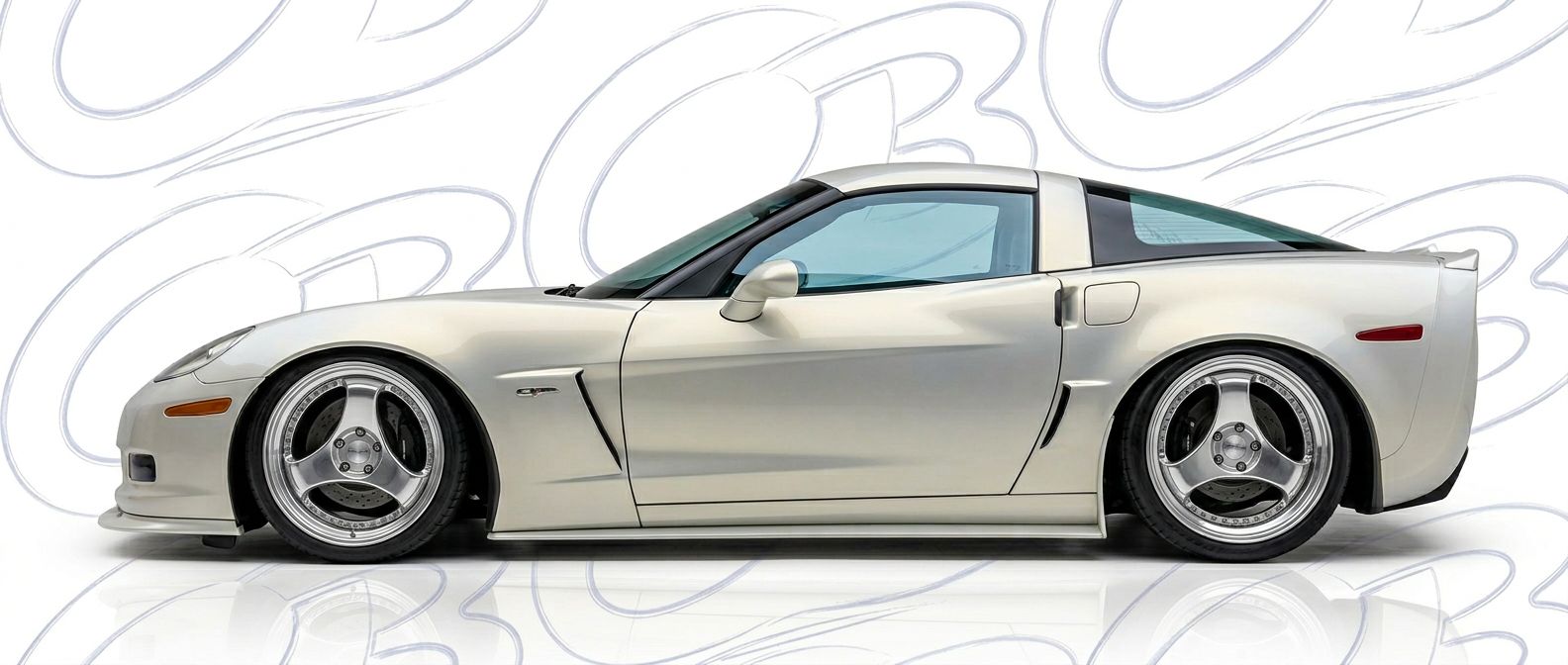 Aerodynamic 2011 Chevrolet Corvette 2011 - Sleek design for enhanced vehicle styling.