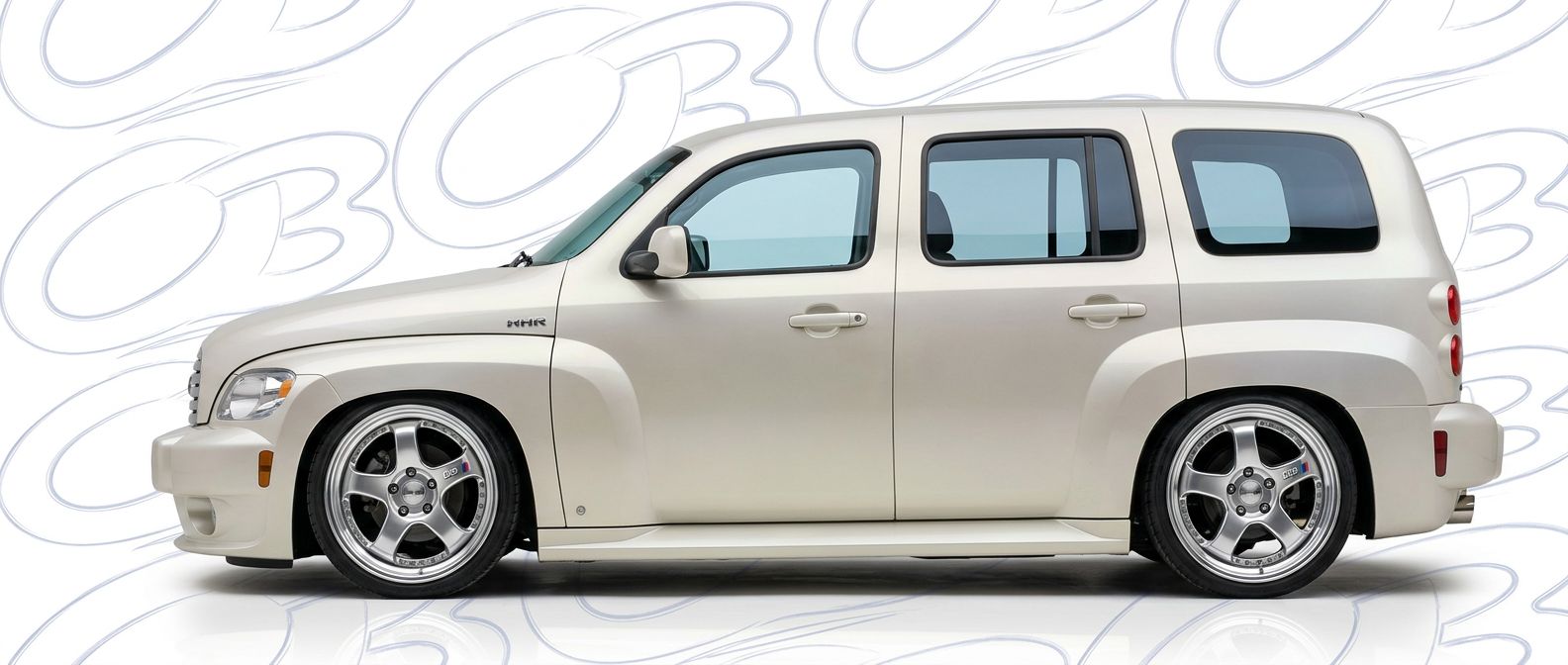 Front-angle view of 2008 Chevrolet HHR 2008 - Durable and stylish exterior enhancement.