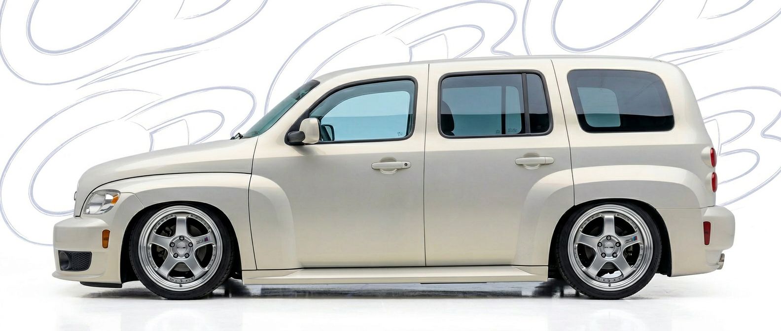 Top-tier 2011 Chevrolet HHR 2011 featuring a high-gloss finish and carbon fiber weave.