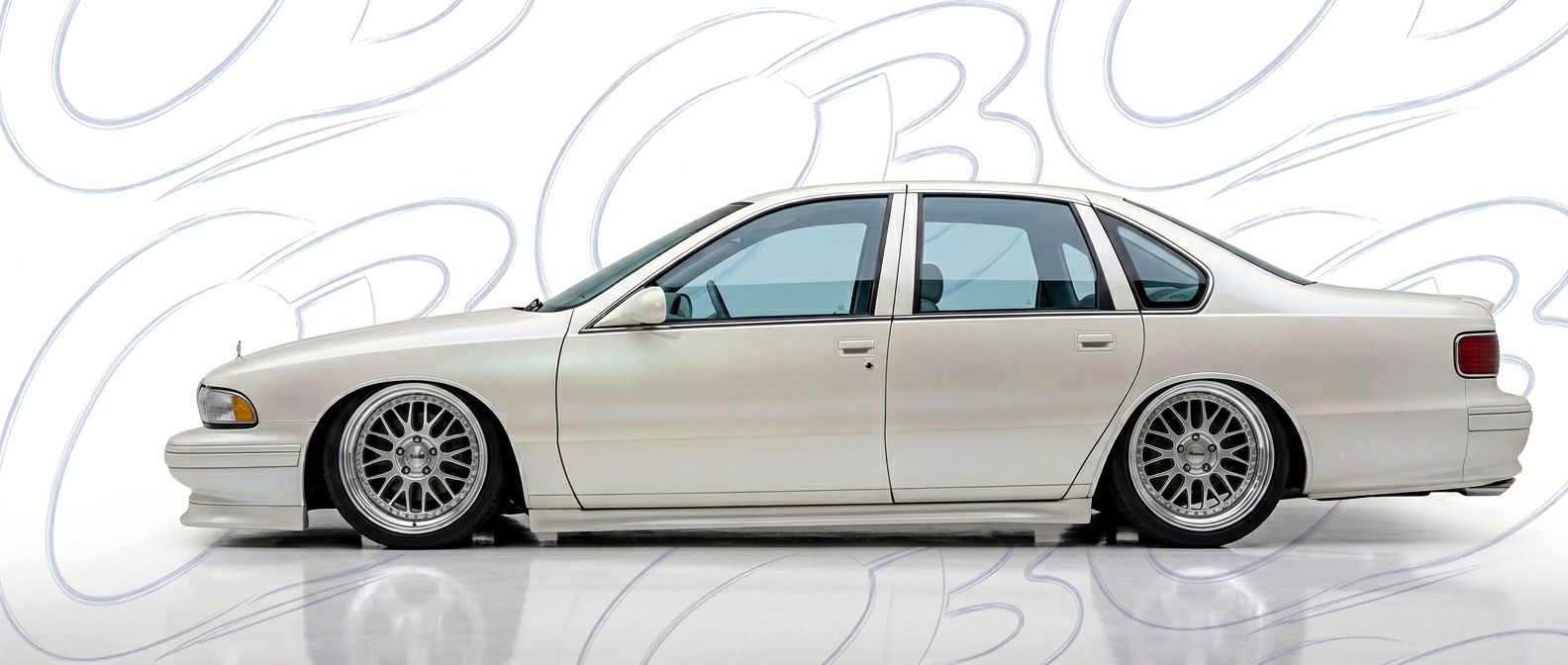 Front-angle view of 1993 Chevrolet Impala 1993 - Durable and stylish exterior enhancement.