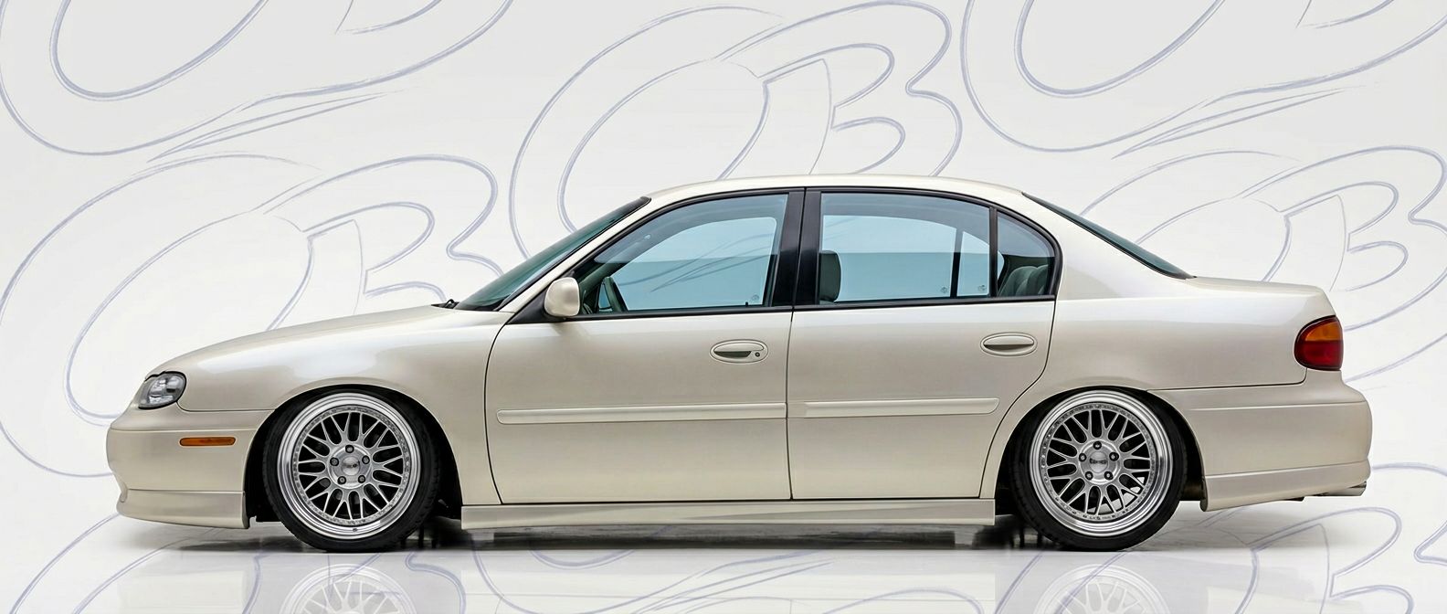 Top-tier 1998 Chevrolet Malibu 1998 featuring a high-gloss finish and carbon fiber weave.