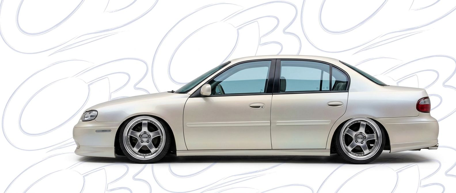 Top-tier 2002 Chevrolet Malibu 2002 featuring a high-gloss finish and carbon fiber weave.