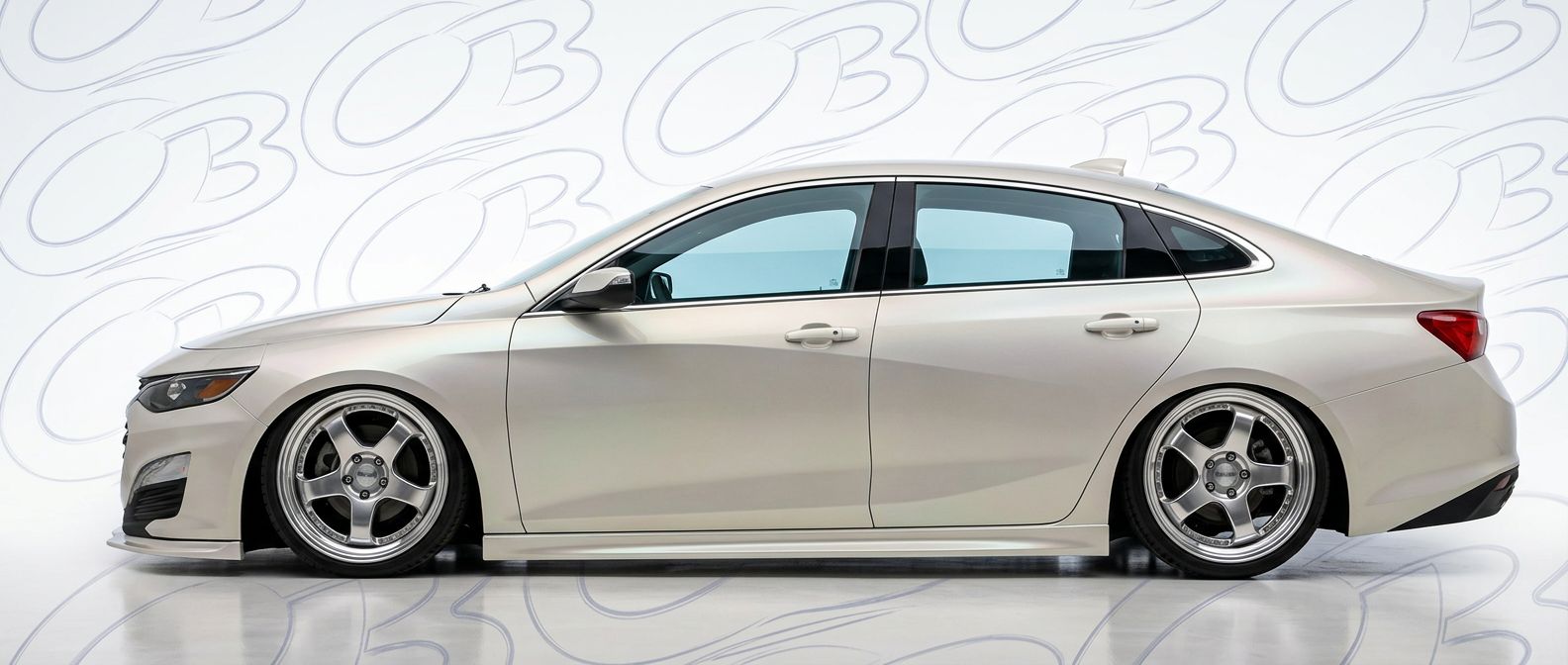 Professional automotive photography of a 2020 Chevrolet Malibu with high-fidelity 2020.