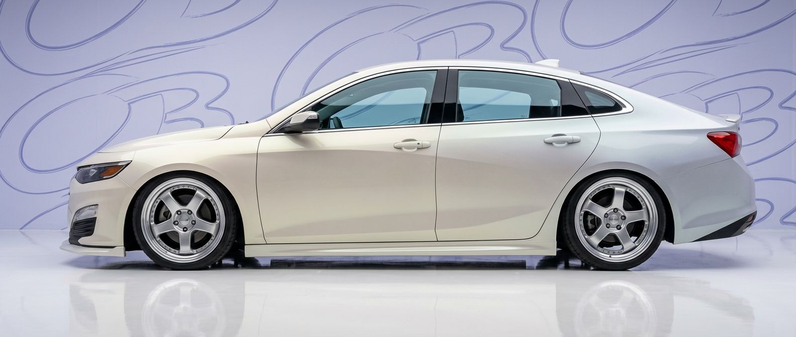 High-quality 2021 Chevrolet Malibu 2021 exterior shot with professional studio lighting.