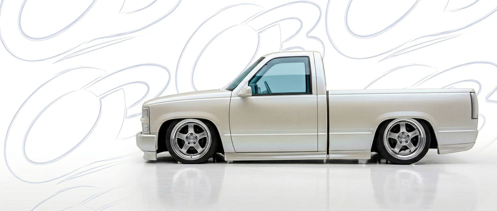 Front-angle view of 1991 Chevrolet Pickup 1991 - Durable and stylish exterior enhancement.