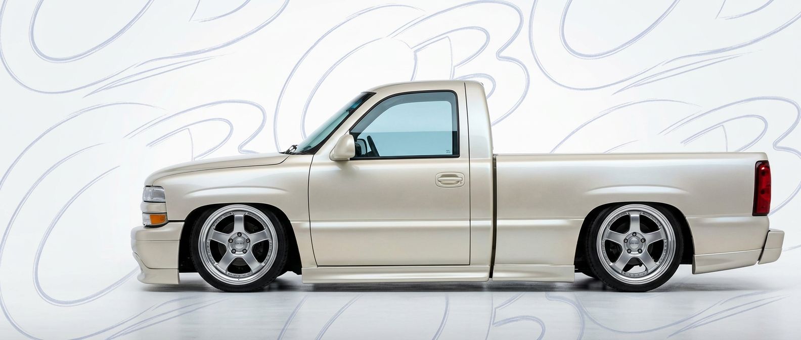 Front-angle view of 2001 Chevrolet Silverado 2001 - Durable and stylish exterior enhancement.
