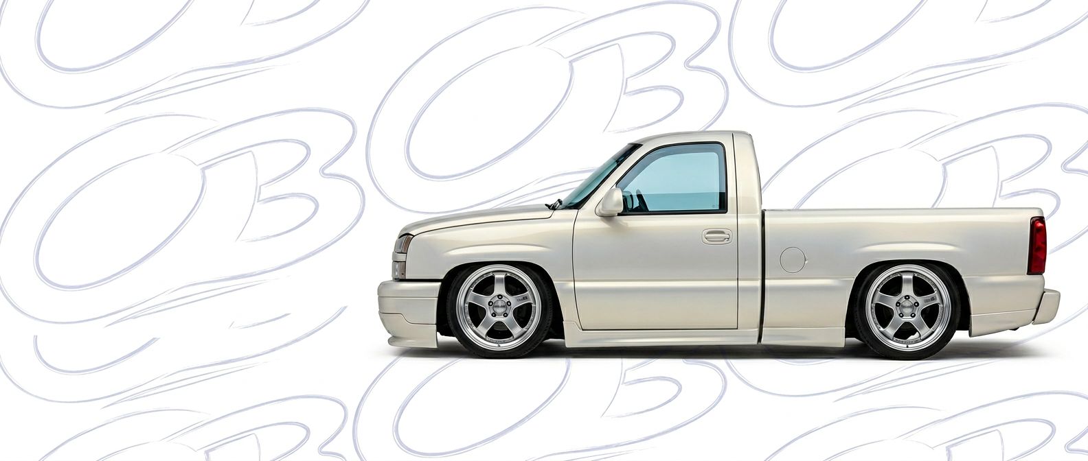 Chevrolet Silverado 2004 - Bodykits, Bumpers, Fenders and more... Front-angle view of 2004 Chevrolet Silverado 2004 - Durable and stylish exterior enhancement.