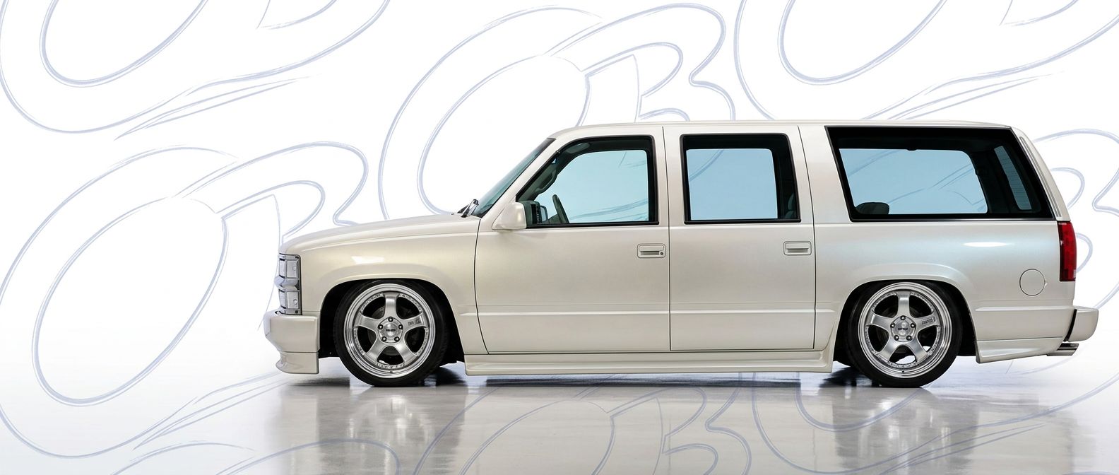 Front-angle view of 1998 Chevrolet Suburban 1998 - Durable and stylish exterior enhancement.