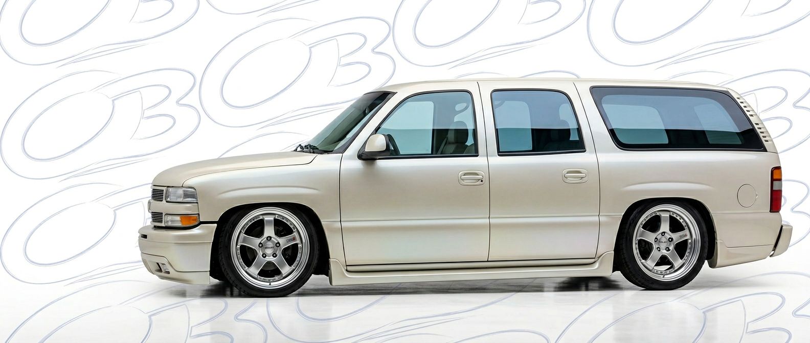 Front-angle view of 2004 Chevrolet Suburban 2004 - Durable and stylish exterior enhancement.