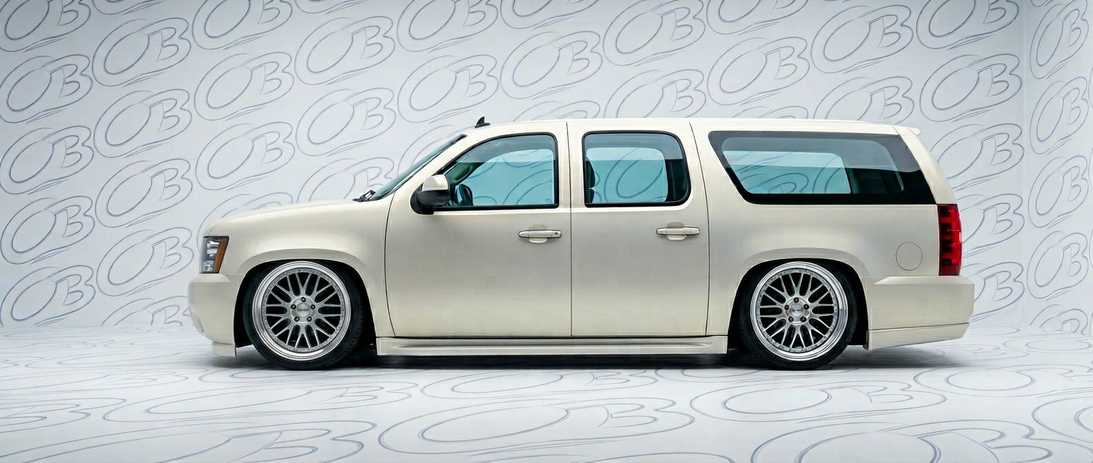 Professional automotive photography of a 2010 Chevrolet Suburban with high-fidelity 2010.