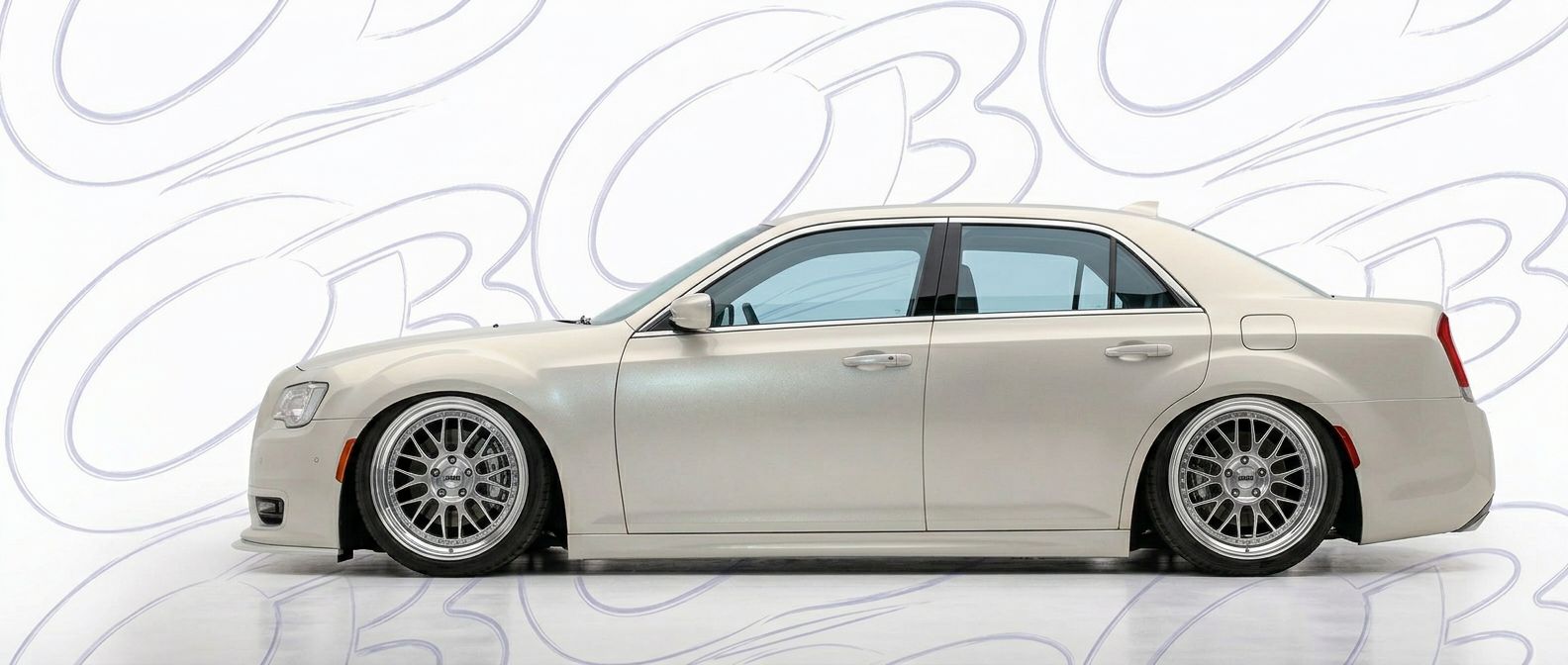 Detailed view of 2021 Chrysler 300 2021 featuring lightweight, durable construction.