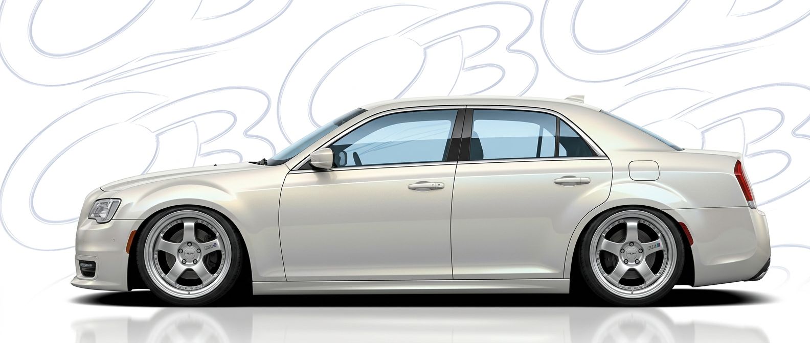 Detailed view of 2022 Chrysler 300 2022 featuring lightweight, durable construction.