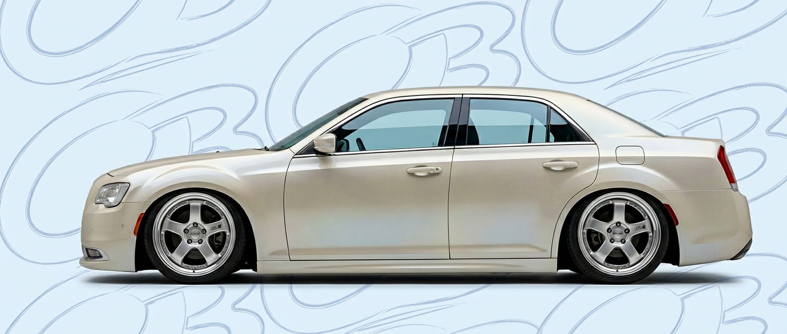 High-quality  Chrysler  1996 exterior shot with professional studio lighting.