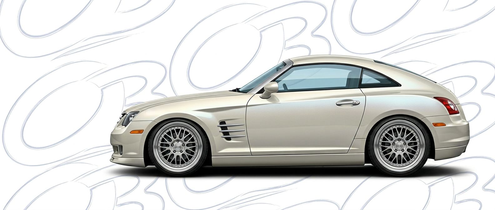 Aggressive  Chrysler Crossfire Crossfire styling to enhance your vehicle's aesthetic.