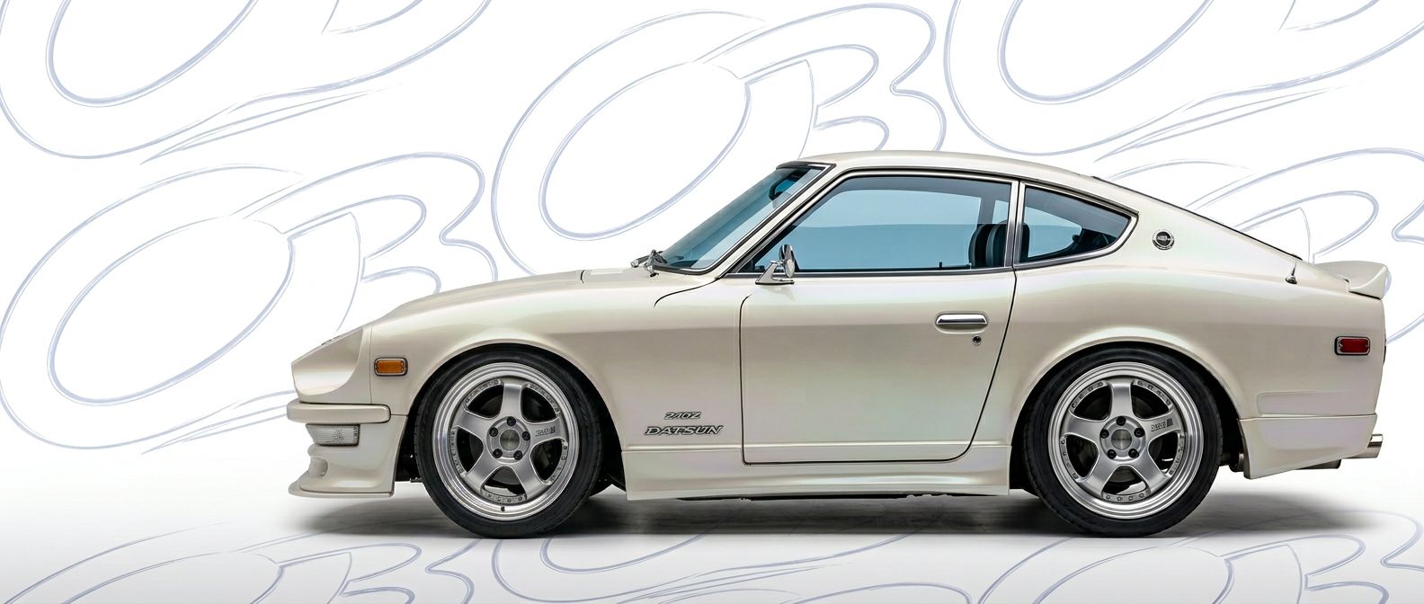 Top-tier 1971 Datsun 240Z 1971 featuring a high-gloss finish and carbon fiber weave.