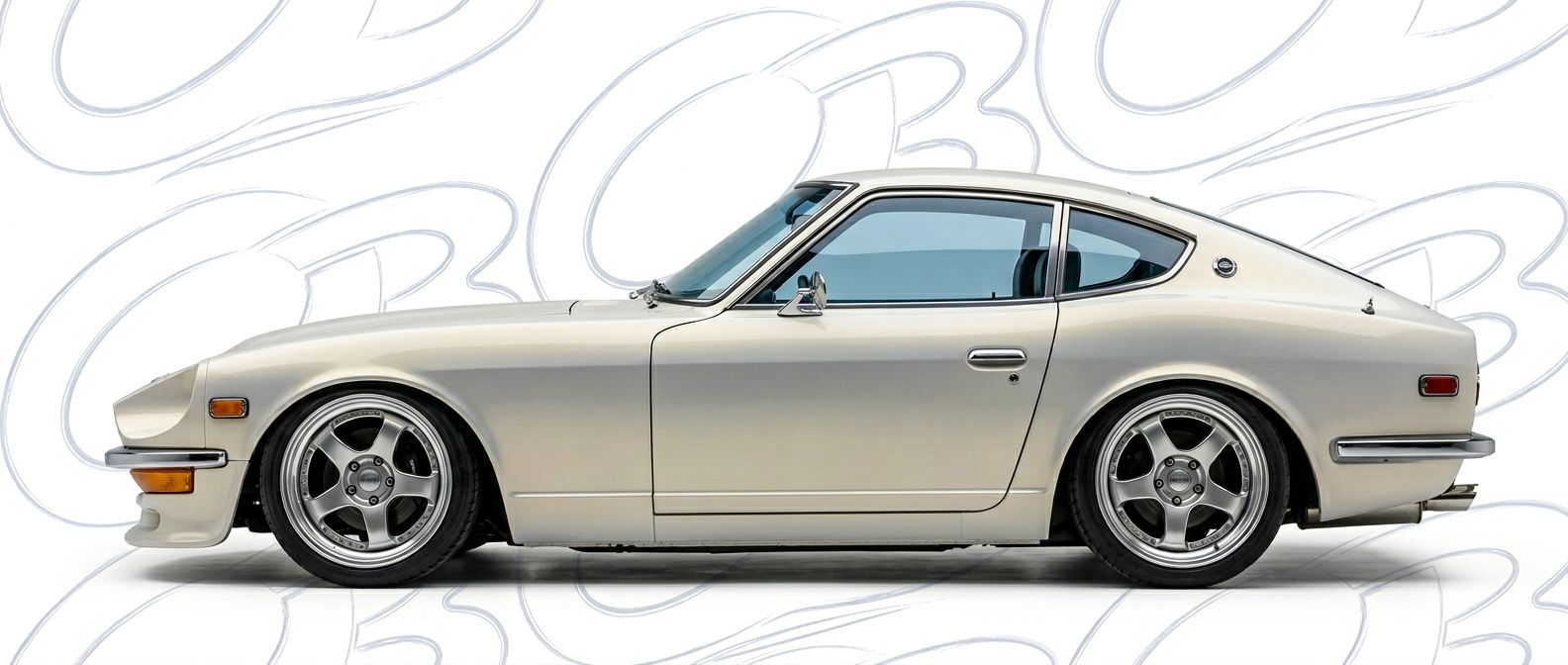 Detailed view of 1972 Datsun 240Z 1972 featuring lightweight, durable construction.