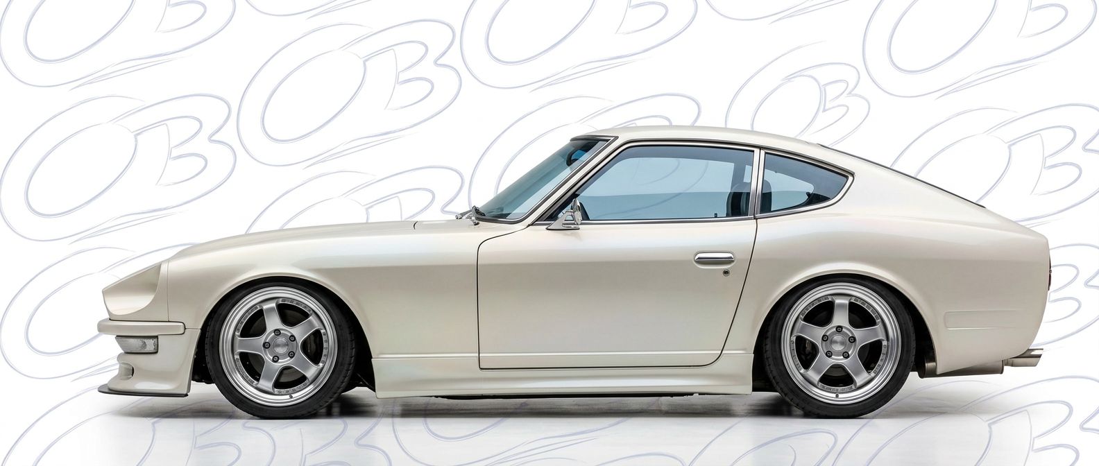 Top-tier 1973 Datsun 240Z 1973 featuring a high-gloss finish and carbon fiber weave.