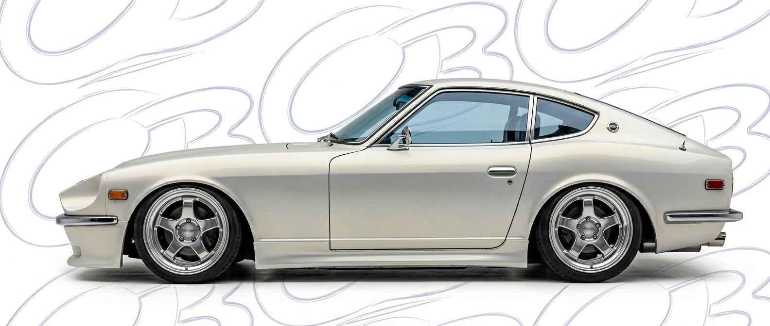 Aggressive 1975 Datsun 280Z 1975 styling to enhance your vehicle's aesthetic.