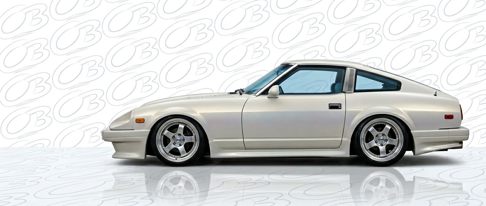 Front-angle view of 1980 Datsun 280ZX 1980 - Durable and stylish exterior enhancement.