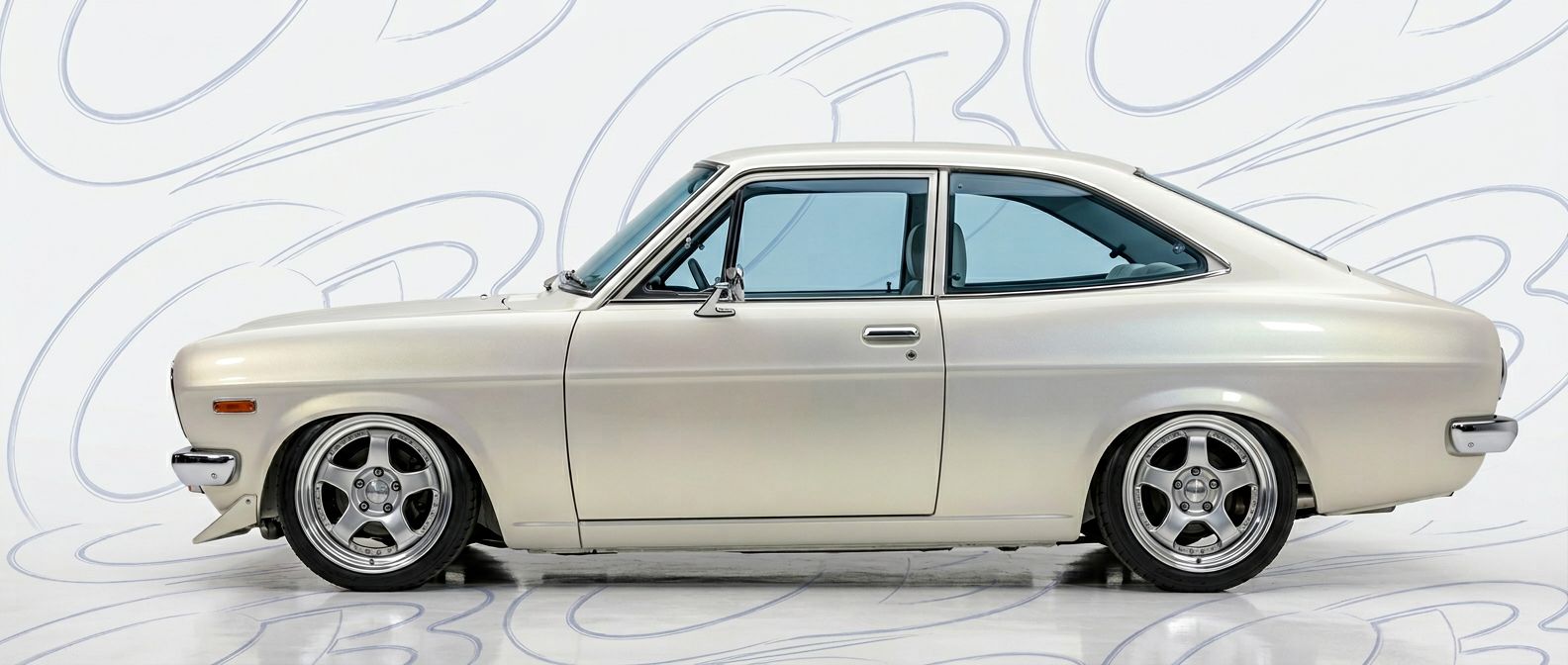 Aggressive 1971 Datsun Sunny 1200 1971 styling to enhance your vehicle's aesthetic.