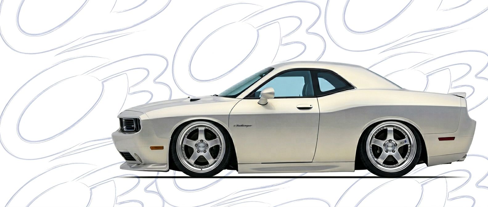 Aerodynamic 2008 Dodge Challenger 2008 - Sleek design for enhanced vehicle styling.