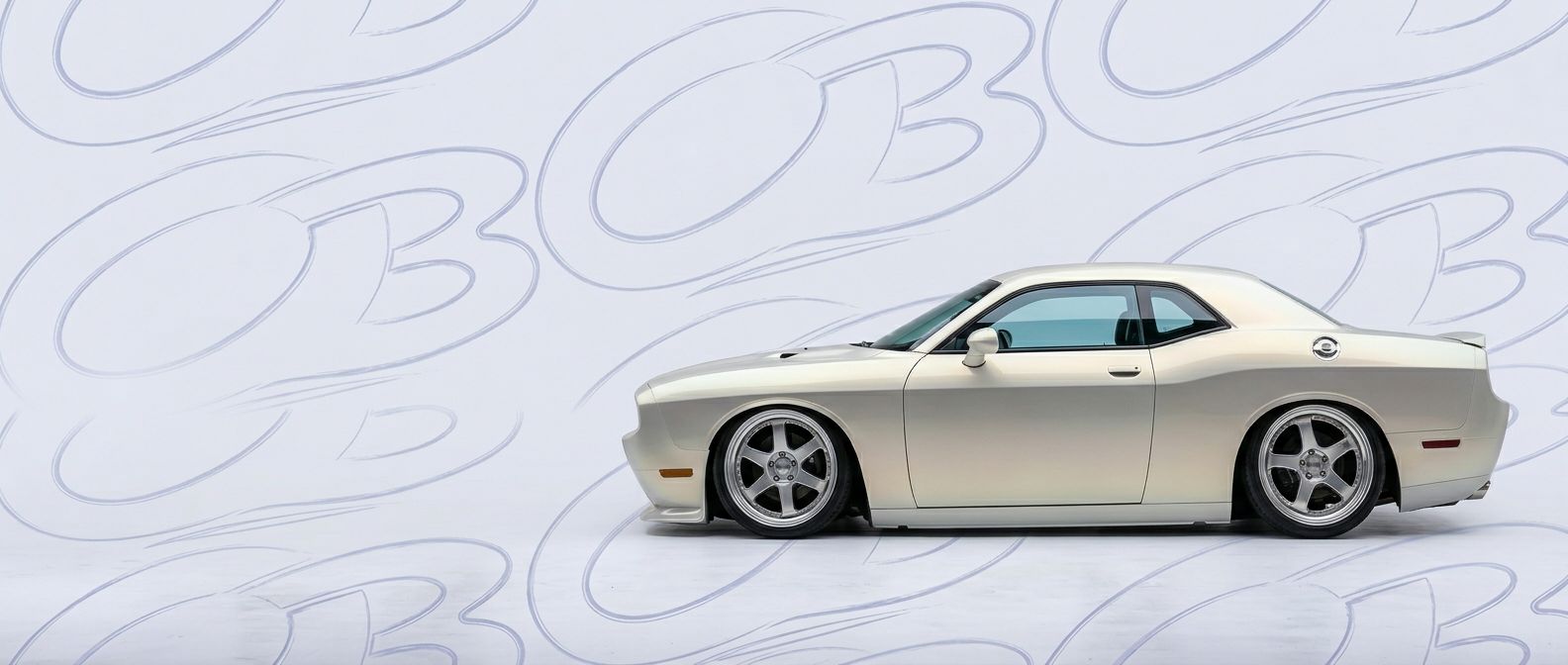 Front-angle view of 2009 Dodge Challenger 2009 - Durable and stylish exterior enhancement.