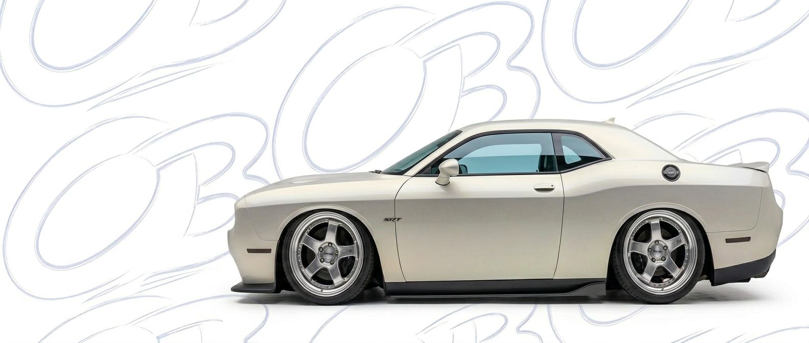 High-quality 2023 Dodge Challenger 2023 exterior shot with professional studio lighting.