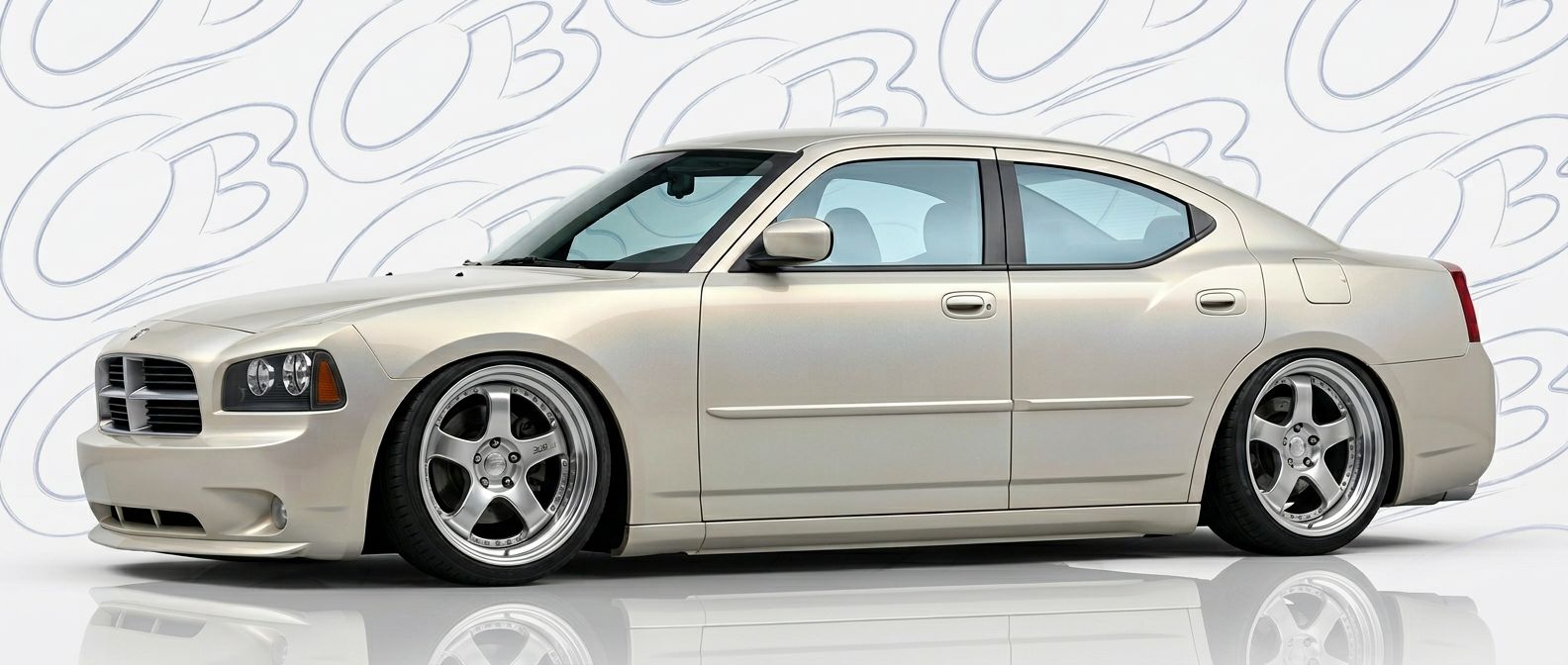 Professional automotive photography of a 2008 Dodge Charger with high-fidelity 2008.