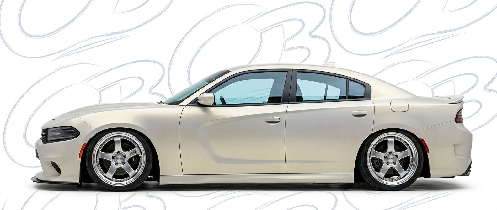 Professional automotive photography of a 2015 Dodge Charger with high-fidelity 2015.