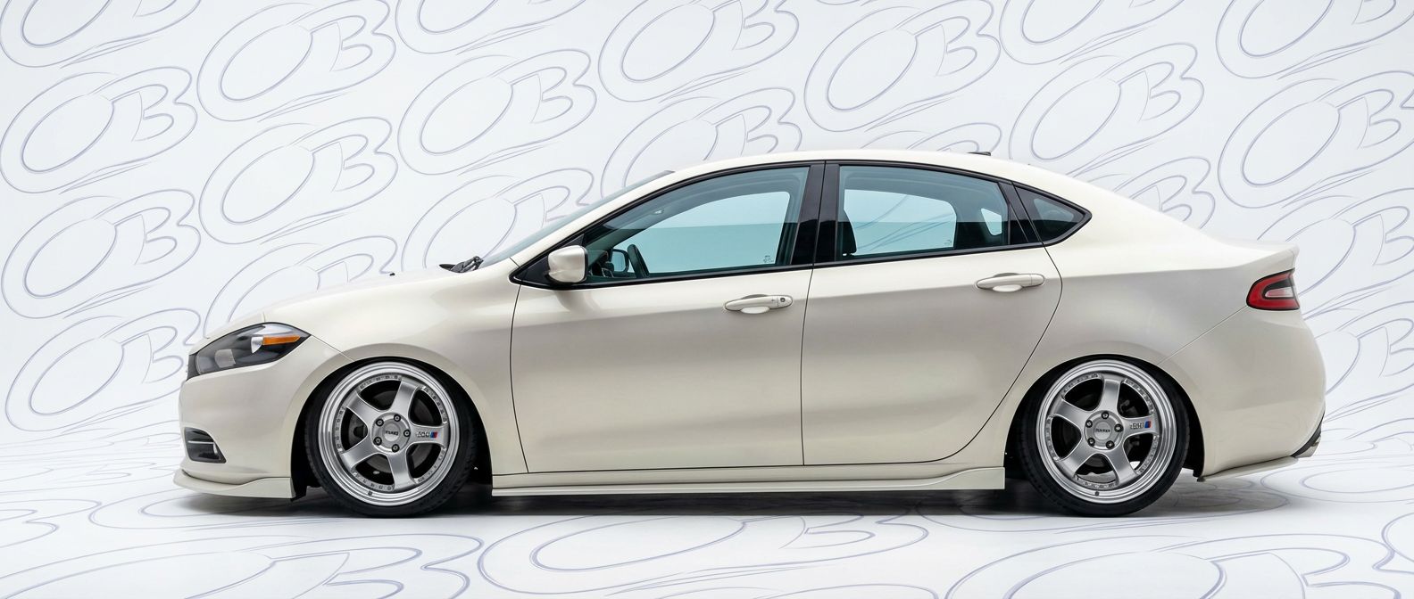 Professional automotive photography of a 2016 Dodge Dart with high-fidelity 2016.