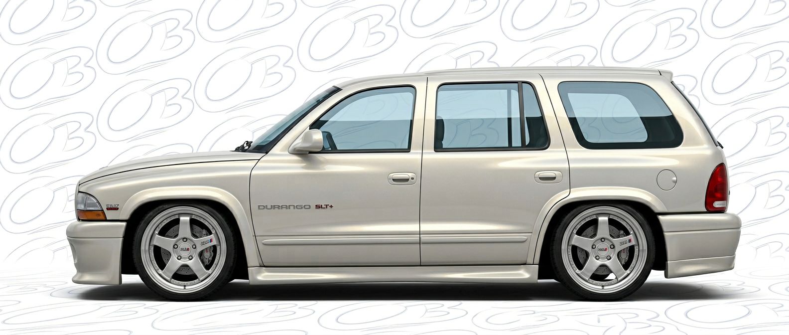 Front-angle view of 1998 Dodge Durango 1998 - Durable and stylish exterior enhancement.