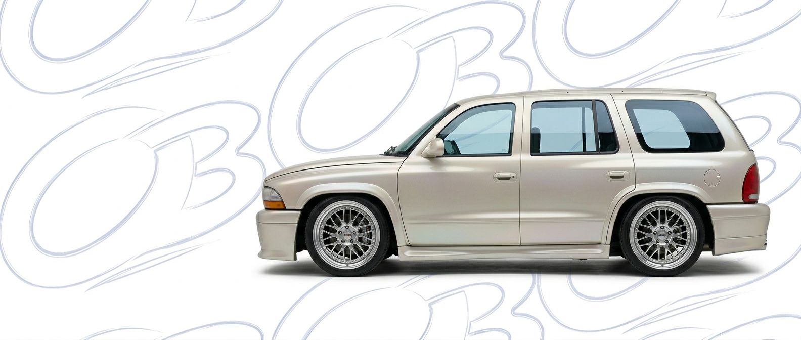 Front-angle view of 2003 Dodge Durango 2003 - Durable and stylish exterior enhancement.