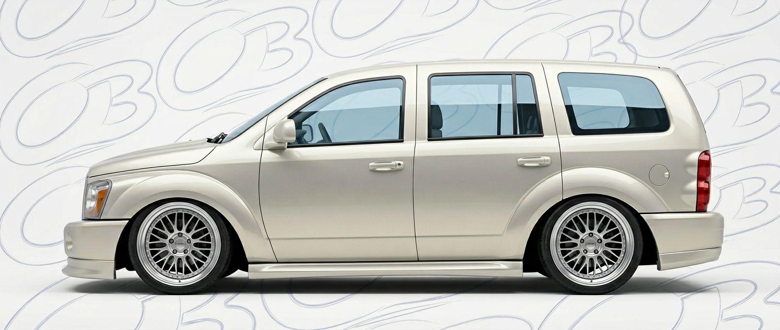 Professional automotive photography of a 2006 Dodge Durango with high-fidelity 2006.