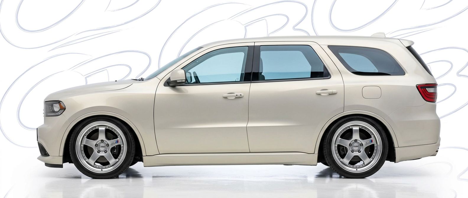 Detailed view of 2013 Dodge Durango 2013 featuring lightweight, durable construction.