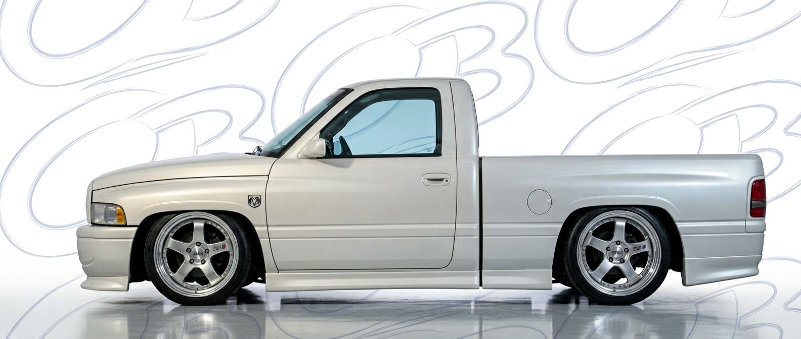 Custom 1995 for 1995 Dodge Ram - Premium aerodynamic automotive body parts.
