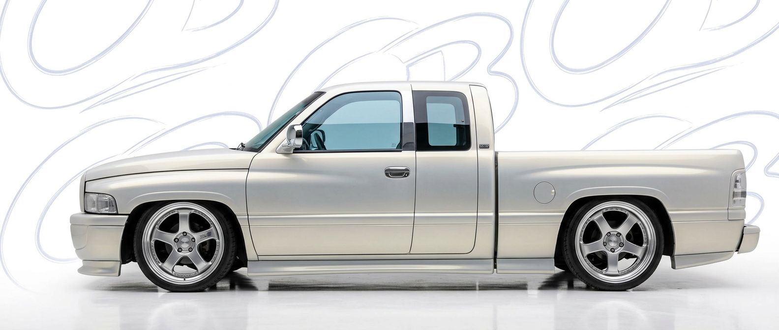 Front-angle view of 2000 Dodge Ram 2000 - Durable and stylish exterior enhancement.