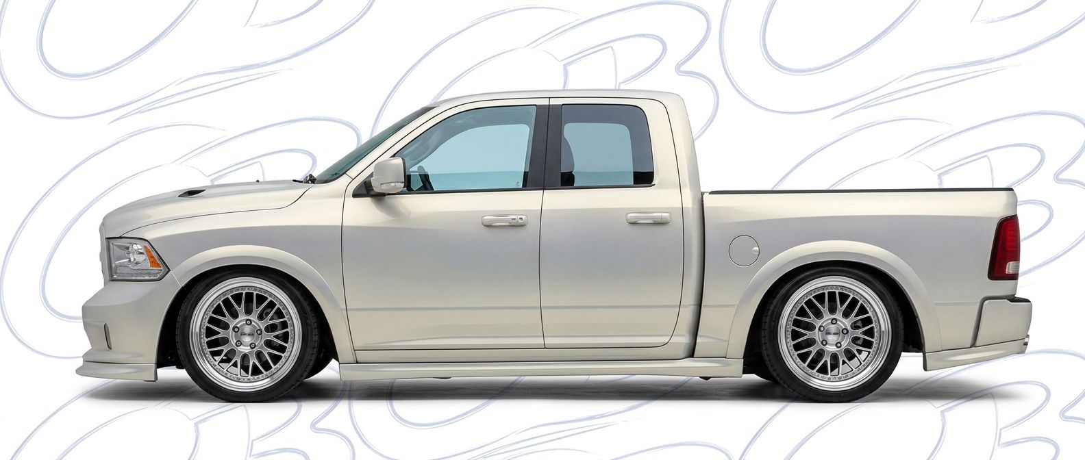 Custom 2012 for 2012 Dodge Ram - Premium aerodynamic automotive body parts.