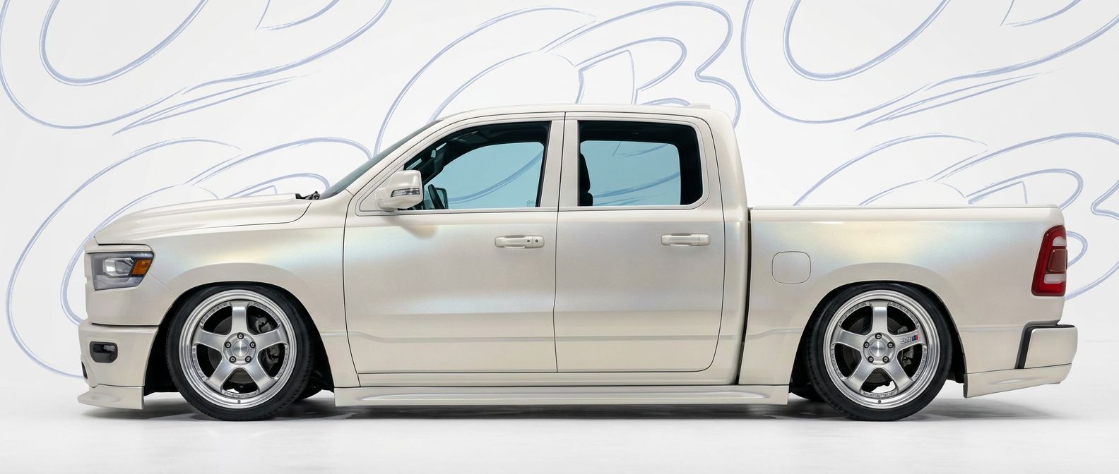 Detailed view of 2023 Dodge Ram 2023 featuring lightweight, durable construction.
