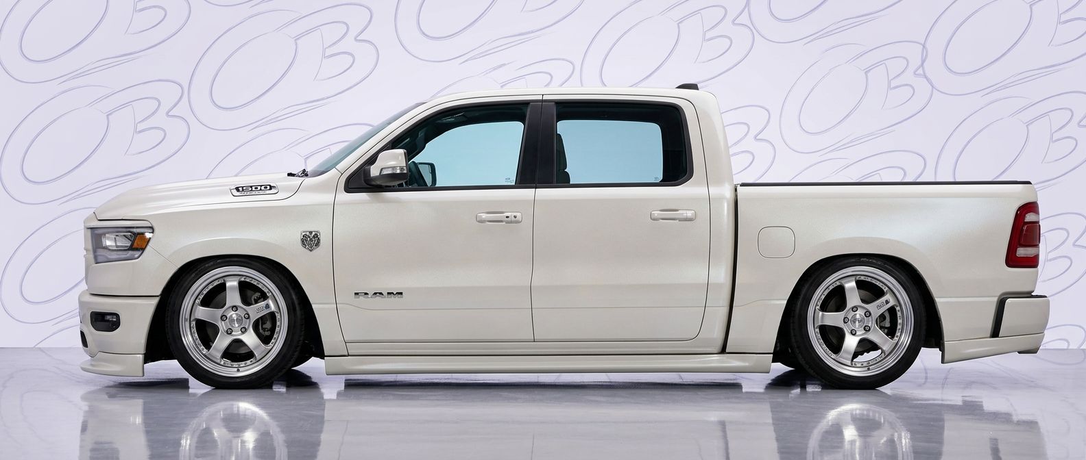 Top-tier 2025 Dodge Ram 2025 featuring a high-gloss finish and carbon fiber weave.